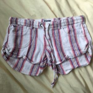 ROXY- striped beach shorts